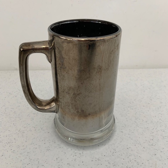 Vintage Disney Walt Disney World Epcot Center Etched Heavy Glass Mug - Picture 4 of 11